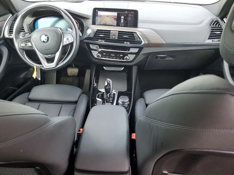 2021 BMW X3 VIN 5UXTY3C01M9F84219 COPART salvage auction — FRONT END, TX - SALVAGE VEHICLE TITLE (P), sold $6,100 on 2026-07-13 (photo 8)