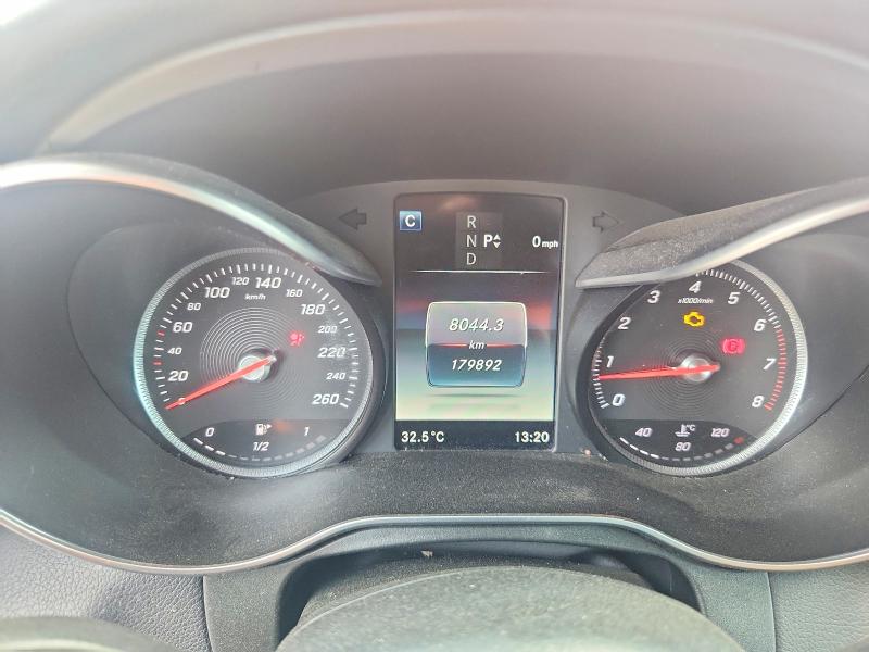 2017 Mercedes-benz Glc VIN WDC0G4KB9HF221407 COPART salvage auction — FRONT END, Qc - Gravement Accidente, sold $4,500 on 2026-07-07 (photo 9)