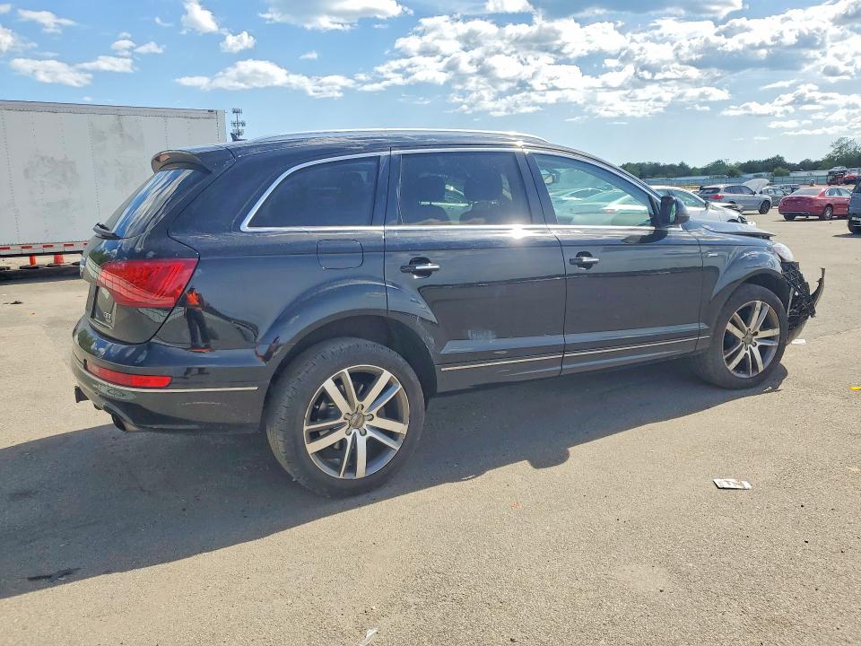 2015 Audi Q7 VIN WA1LGAFE4FD016859 COPART salvage auction — FRONT END, Ny - Mv-907A Salvage Certificate, sold $1,750 on 2026-07-08 (photo 3)