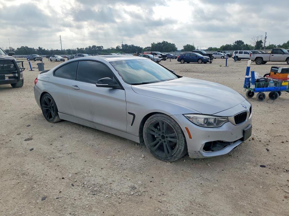 2014 BMW VIN WBA3N3C57EF711056 COPART salvage auction — FRONT END, Tx - Certificate Of Title (P), sold $4,150 on 2026-07-30 (photo 4)