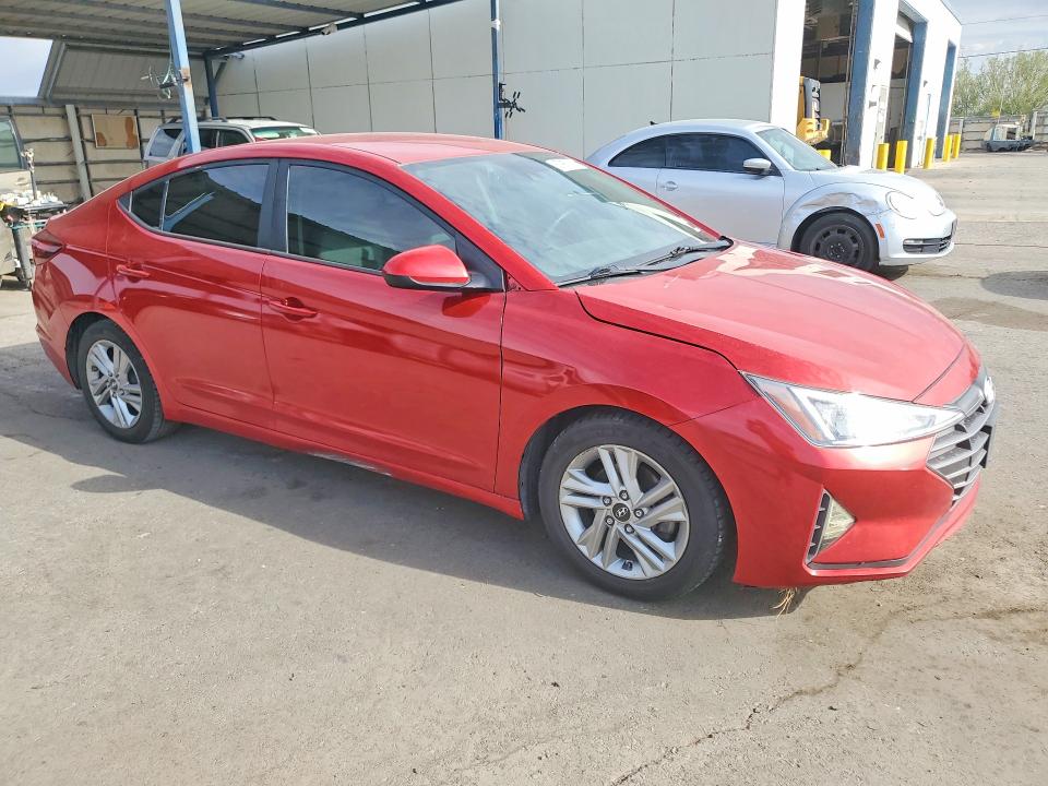 2020 Hyundai Elantra VIN 5NPD84LFXLH629824 COPART salvage auction — MECHANICAL, Tx - Salvage Vehicle Title, sold $850 on 2026-07-31 (photo 4)