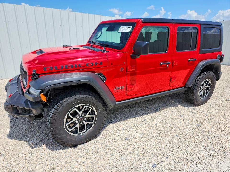 2026 Jeep Wrangler / VIN 1C4PJXFG9TW244255 COPART salvage auction — FRONT END, FL - CERTIFICATE OF TITLE, sold $28,950 on 2026-07-17 (photo 1)
