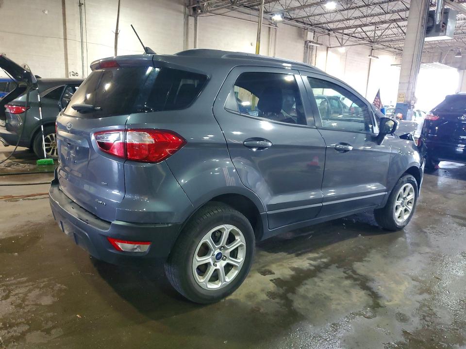 2019 Ford Ecosport VIN MAJ6S3GLXKC305678 COPART salvage auction — FRONT END, Mi - Certificate Of Title, sold $375 on 2026-07-24 (photo 3)