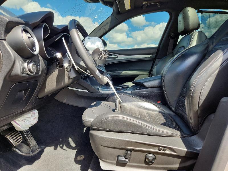 2018 Alfa romeo Stelvio VIN ZASFAKNN3J7C10647 COPART salvage auction — FRONT END, Il - Salvage Certificate, sold $1,100 on 2026-08-21 (photo 7)