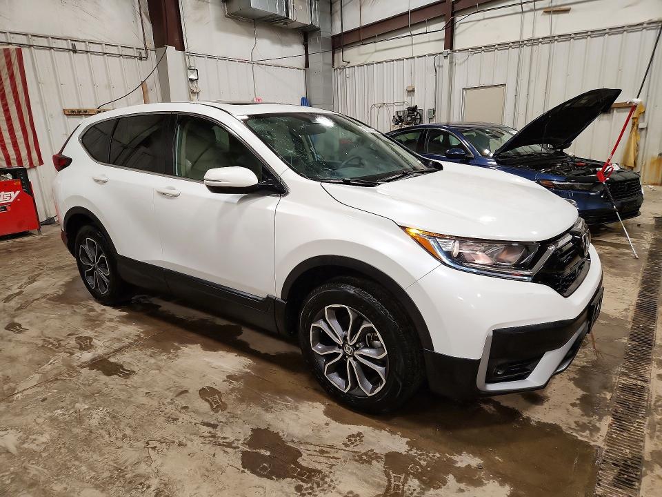 2022 Honda Cr-v VIN 7FARW2H5XNE032078 COPART salvage auction — HAIL, WI - SALVAGE - MULTIPLE BRANDS, sold $14,100 on 2026-07-06 (photo 4)