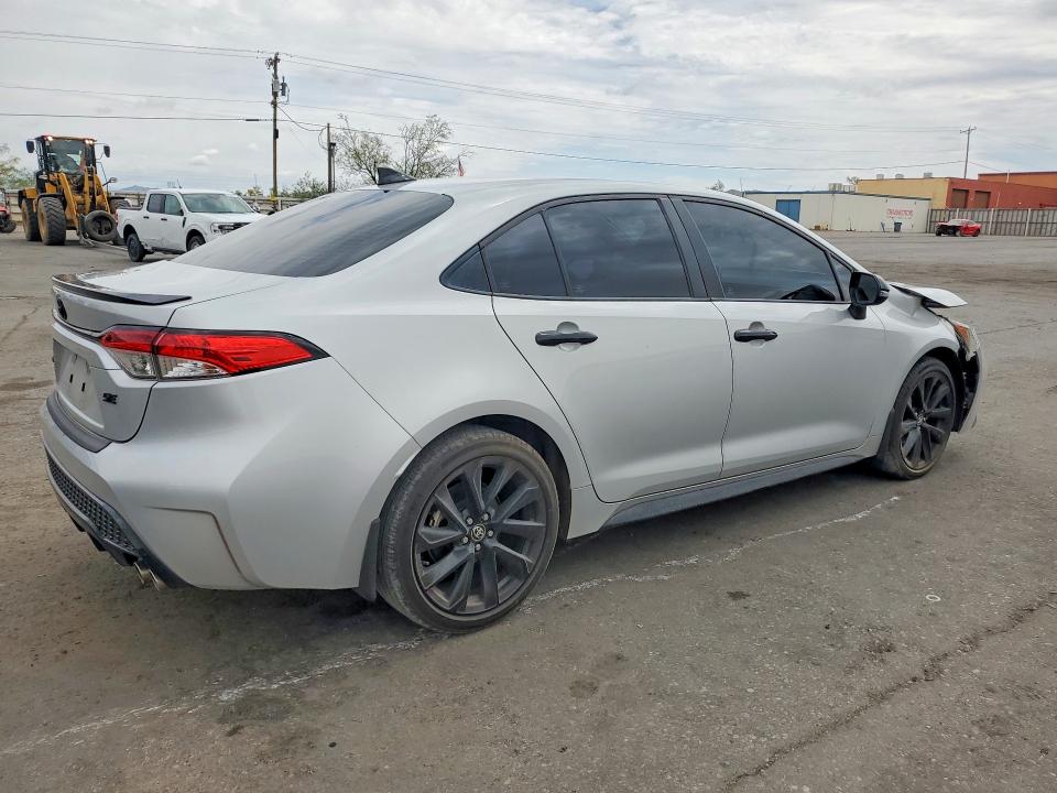 2021 Toyota Corolla VIN 5YFS4MCE4MP077770 COPART salvage auction — FRONT END, Tx - Salvage Vehicle Title, sold $5,000 on 2026-07-31 (photo 3)