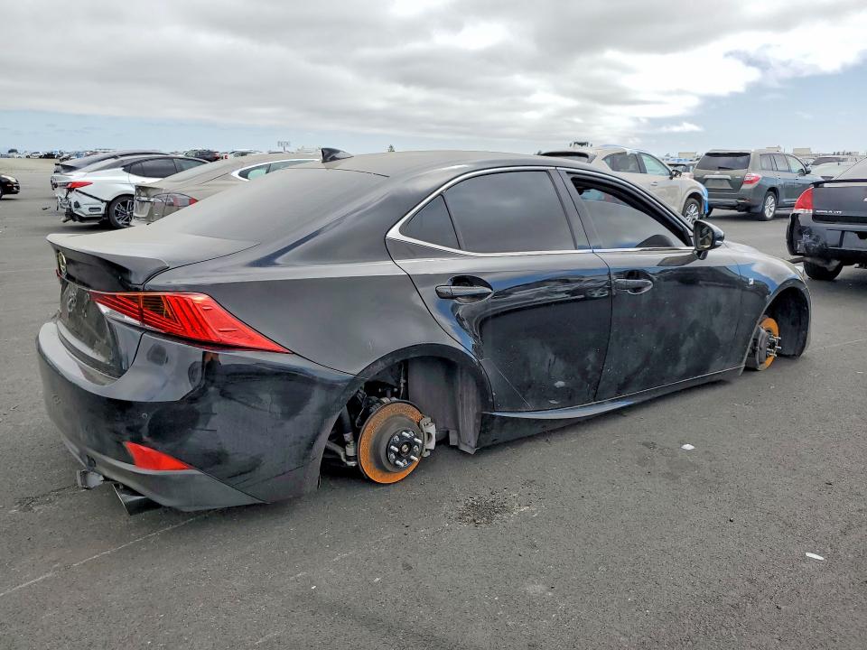 2020 Lexus Is VIN JTHGA1D21L5106055 COPART salvage auction — VANDALISM, CA - SALVAGE CERTIFICATE, sold $80 on 2026-07-27 (photo 3)
