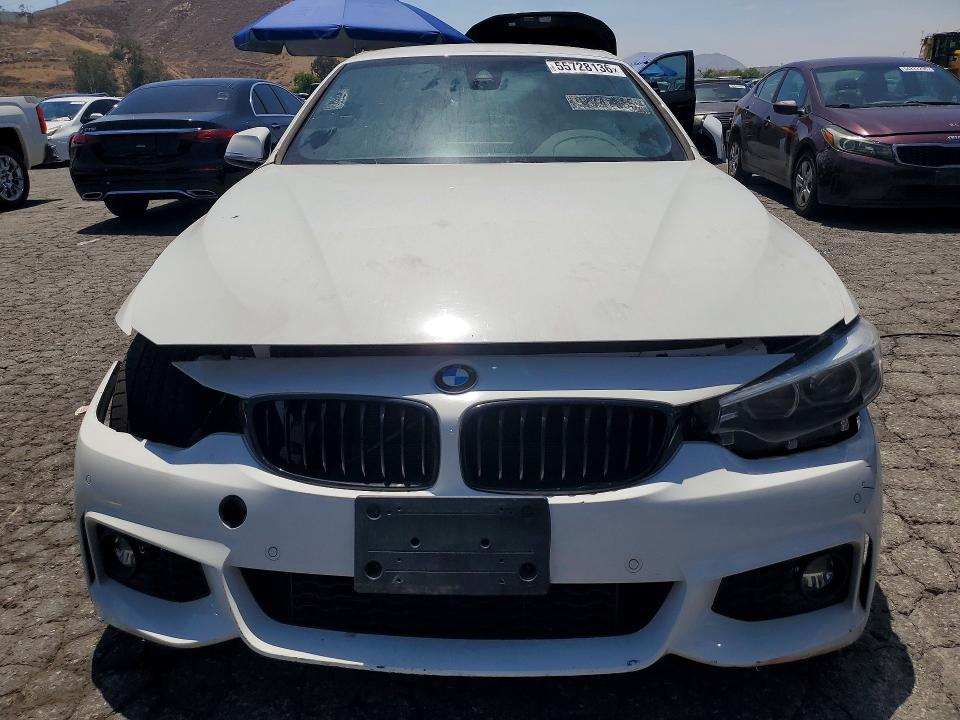 2020 BMW 4er VIN WBA4Z5C09L5N57929 COPART salvage auction — FRONT END, Ca - Cert Of Title Or Salvage Acq (P), sold $8,000 on 2026-07-23 (photo 5)