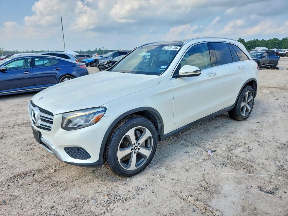2017 Mercedes-benz Glc VIN WDC0G4JBXHF253428 COPART salvage auction — FRONT END, Tx - Salvage Vehicle Title, sold $6,700 on 2026-07-31 (photo 1)