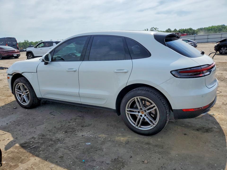 2021 Porsche Macan VIN WP1AA2A54MLB15887 COPART salvage auction — FRONT END, Va - Cert Of Title - Salvage, sold $20,200 on 2026-08-12 (photo 2)