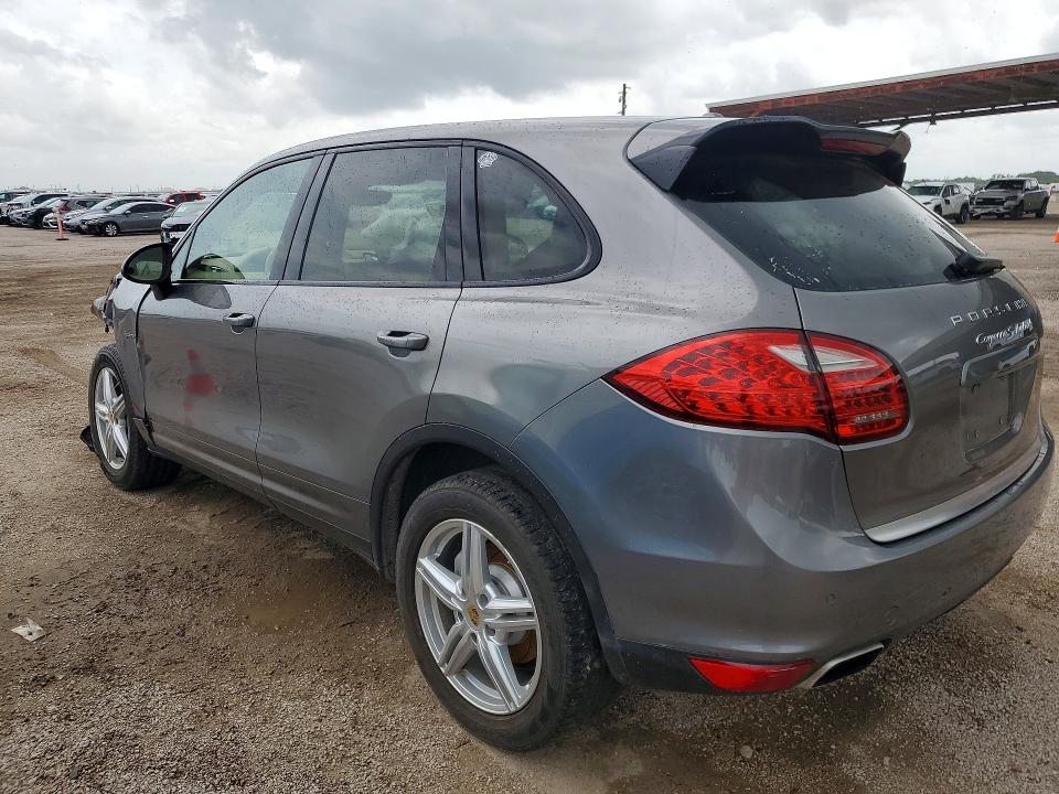 2012 Porsche Cayenne VIN WP1AE2A26CLA92332 COPART salvage auction — FRONT END, Tx - Certificate Of Title, sold $825 on 2026-07-07 (photo 2)