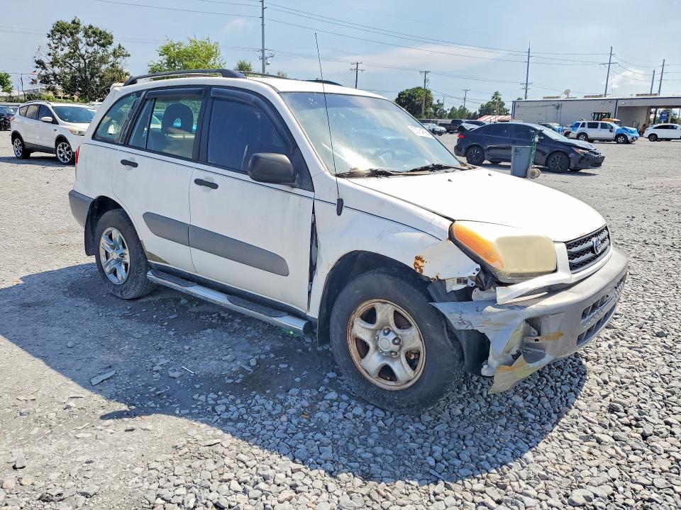2003 Toyota Rav 4 VIN JTEGH20V530084489 COPART salvage auction — FRONT END, Fl - Cert Of Title Slvg Rebuildable, sold $1,850 on 2026-07-17 (photo 4)