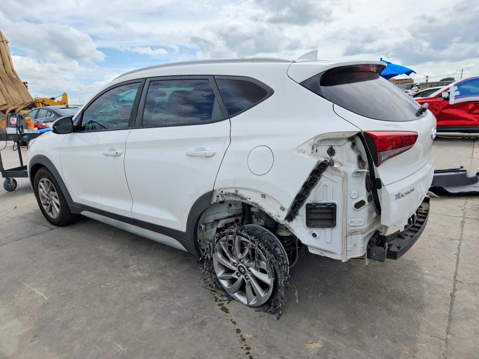 2018 Hyundai Tucson VIN KM8J33A48JU657214 COPART salvage auction — REAR END, Tx - Salvage Vehicle Title, sold $3,950 on 2026-07-13 (photo 2)