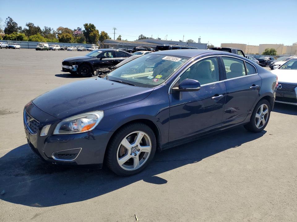 2013 Volvo S60 VIN YV1612FS7D2190945 COPART salvage auction — REAR END, Ca - Salvage Certificate, sold $925 on 2026-07-06 (photo 1)