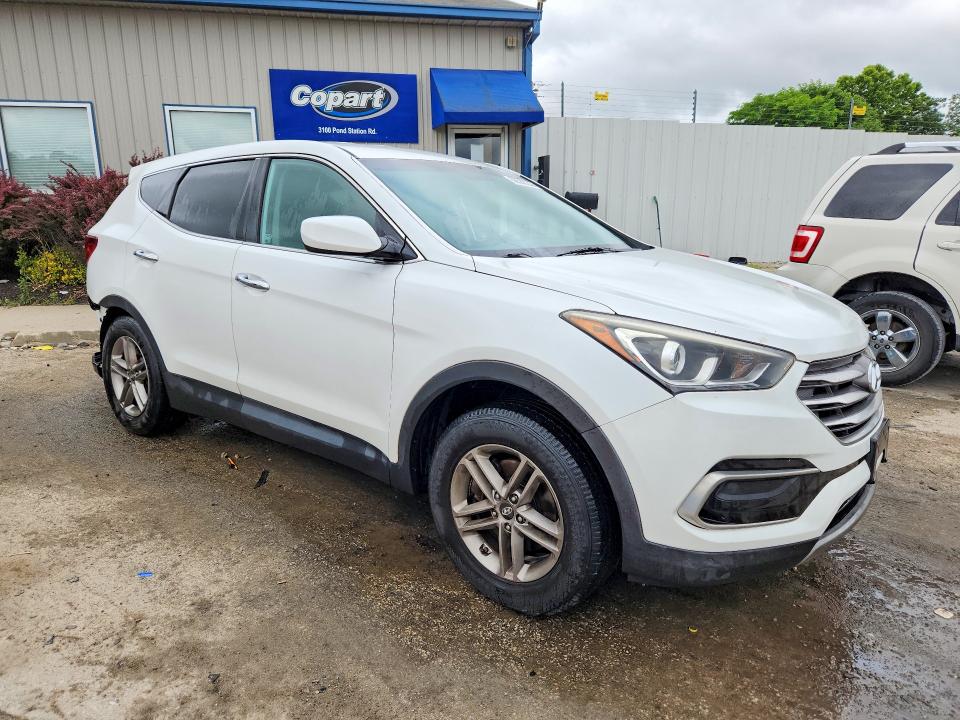 2017 Hyundai VIN 5XYZT3LB0HG436009 COPART salvage auction — REAR END, Ky - Bill Of Sale/Part Only/No Titl, sold $1,950 on 2026-07-09 (photo 4)