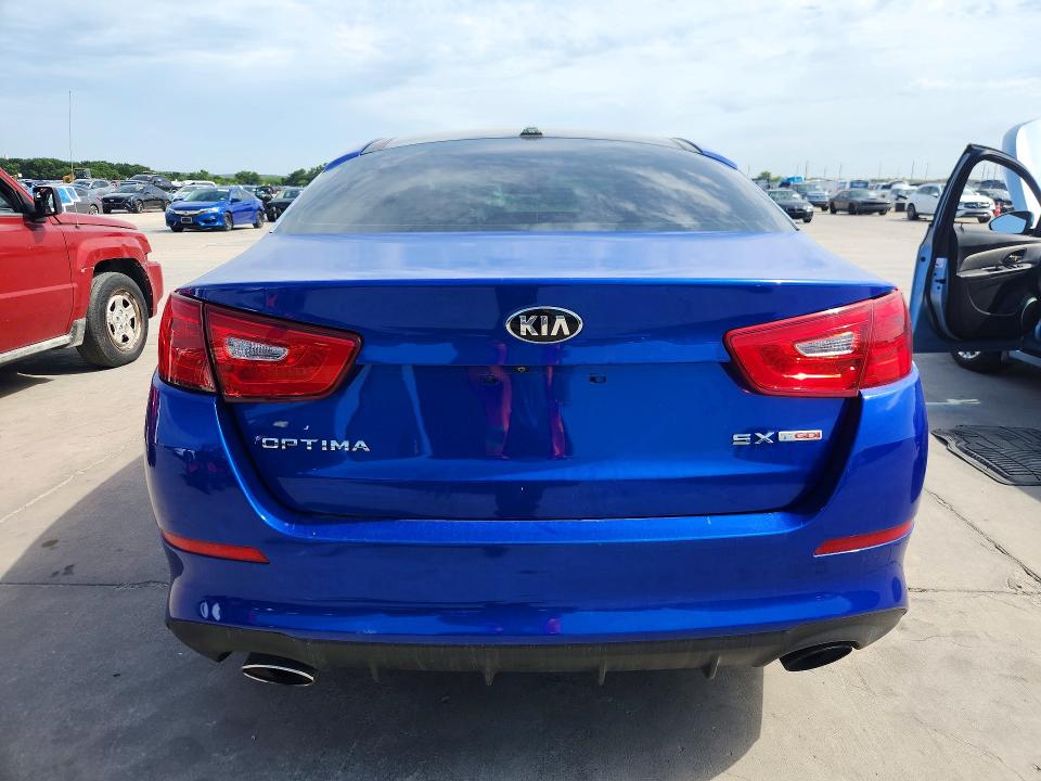 2015 Kia Optima VIN 5XXGR4A66FG403745 COPART salvage auction — FRONT END, Ks - Cert Of Title-Salvage, sold $2,350 on 2026-07-02 (photo 6)