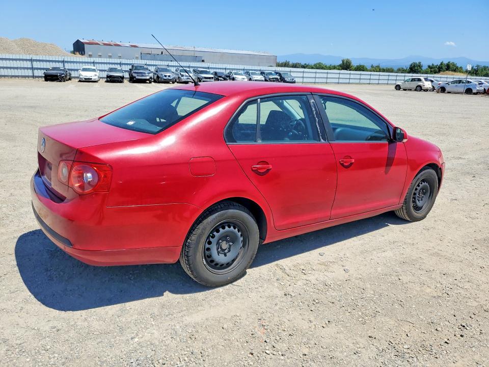 2007 Volkswagen Jetta VIN 3VWGG71K77M196235 COPART salvage auction — FRONT END, Ca - Salvage Certificate, sold $200 on 2026-07-24 (photo 3)