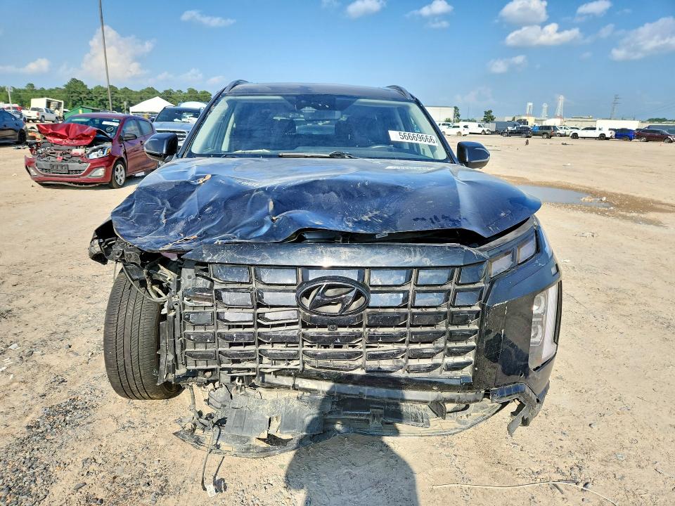 2024 Hyundai Palisade VIN KM8R44GE6RU777532 COPART salvage auction — FRONT END, Tx - Salvage Vehicle Title, sold $12,200 on 2026-07-24 (photo 5)