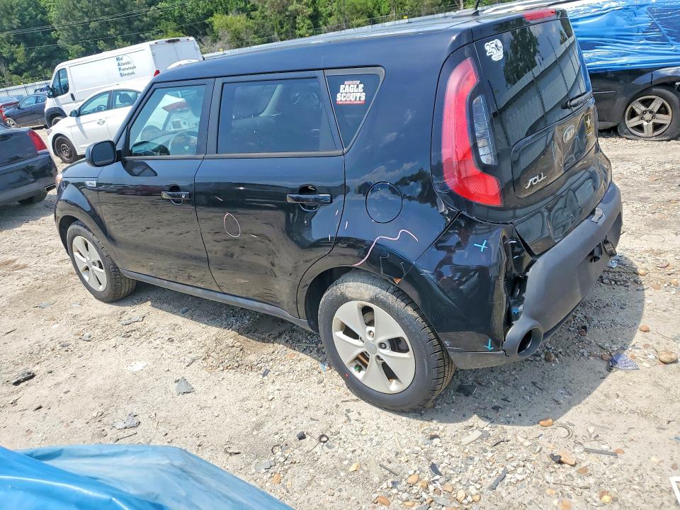 2016 Kia VIN KNDJN2A23G7261660 COPART salvage auction — REAR END, Va - Certificate Of Title, sold $950 on 2026-07-07 (photo 2)