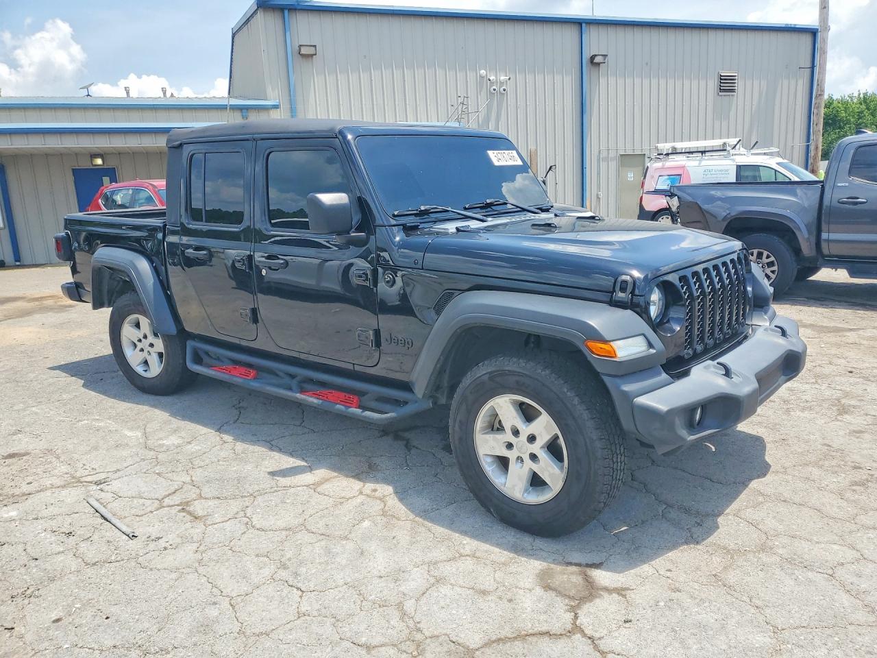 2021 Jeep Gladiator VIN 1C6HJTAG2ML542483 COPART salvage auction — Minor Dent/Scratches, TN - SALVAGE CERTIFICATE, sold $12,600 on 2026-07-09 (photo 4)