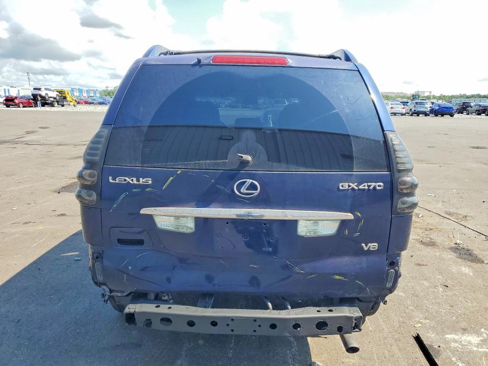 2007 Lexus Gx 470 VIN JTJBT20X270135660 COPART salvage auction — REAR END, FL - CERTIFICATE OF TITLE (P), sold $6,000 on 2026-07-29 (photo 6)