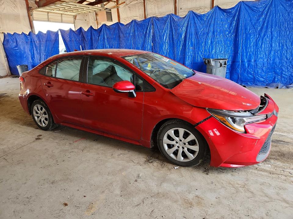 2021 Toyota Corolla VIN 5YFEPMAE3MP214298 COPART salvage auction — FRONT END, Ky - Cert Of Title-Salvage, sold $175 on 2026-07-27 (photo 4)