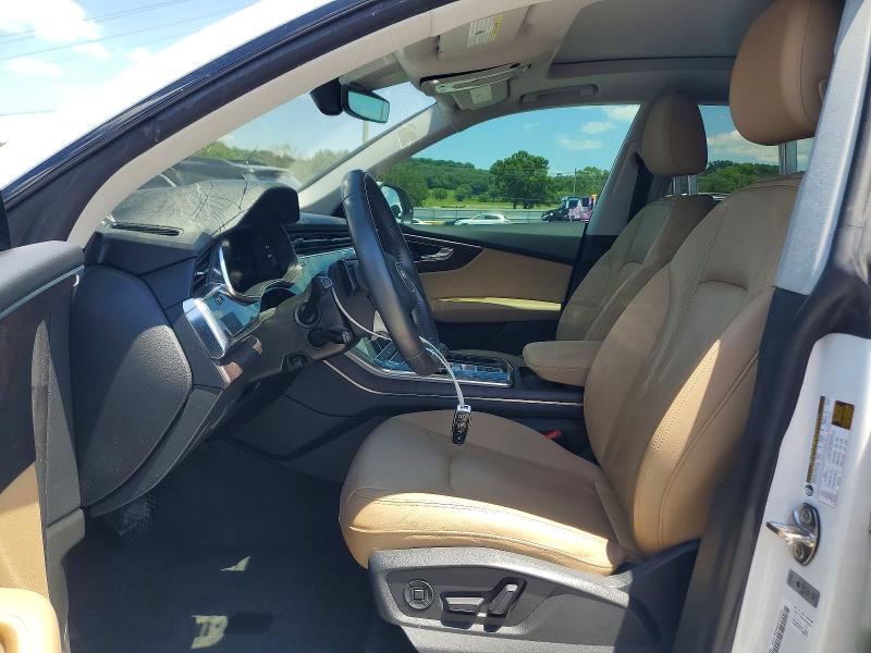 2020 Audi Q8 VIN WA1EVAF18LD007590 COPART salvage auction — FRONT END, Tn - Salvage Certificate, sold $18,000 on 2026-07-27 (photo 7)
