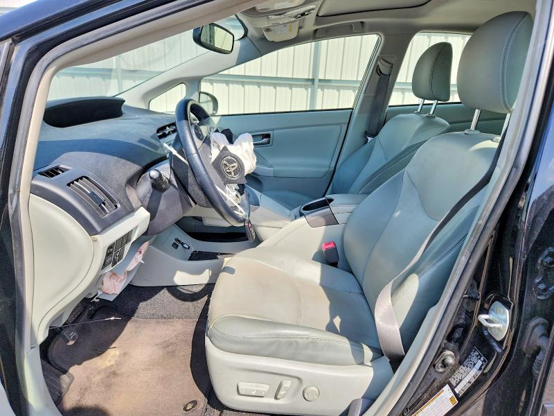 2012 Toyota Prius VIN JTDKN3DU1C5467329 COPART salvage auction — FRONT END, Va - Cert Of Title - Salvage, sold $2,100 on 2026-07-08 (photo 7)