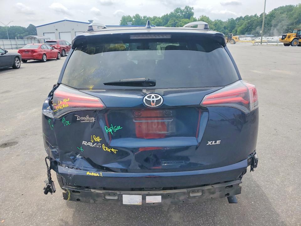 2018 Toyota Rav4 VIN JTMWFREV8JJ199554 COPART salvage auction — REAR END, Nc - Salvage Certificate Of Title, sold $4,750 on 2026-07-28 (photo 6)