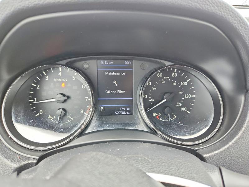 2018 Nissan Rogue VIN KNMAT2MV6JP588296 COPART salvage auction — REAR END, Pa - Certificate Of Salvage, sold $1,700 on 2026-07-24 (photo 9)