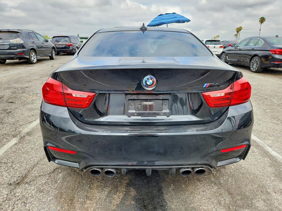 2015 BMW M4 VIN WBS3R9C56FK331217 COPART salvage auction — FRONT END, Ca - Salvage Certificate, sold $8,600 on 2026-07-31 (photo 6)