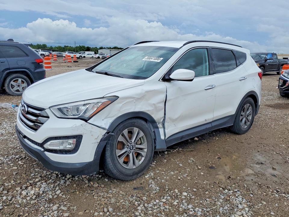 2016 Hyundai Santa fe VIN 5XYZU3LB9GG355831 — COPART salvage auction photo