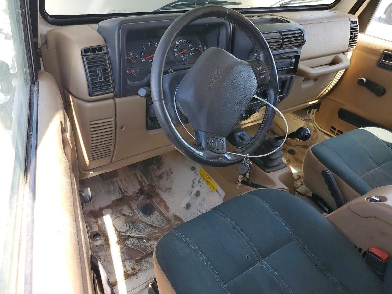 2002 Jeep Wrangler / VIN 1J4FA59S12P768194 COPART salvage auction — MECHANICAL, Az - Certificate Of Title, sold $2,050 on 2026-07-02 (photo 8)