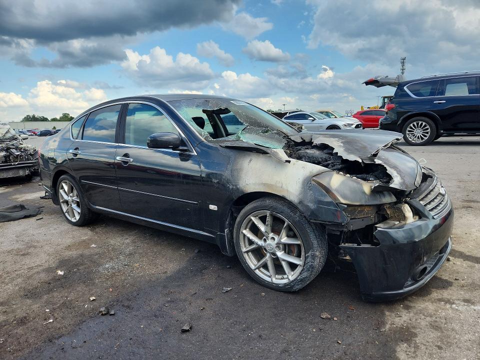 2006 Infiniti M35 VIN JNKAY01E56M104216 COPART salvage auction — Burn Engine, FL - CERTIFICATE OF DESTRUCTION, sold $425 on 2026-07-27 (photo 4)