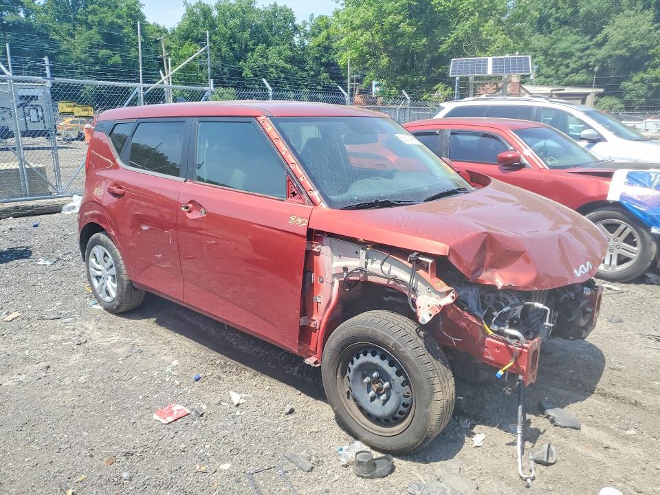 2022 Kia Soul VIN KNDJ23AU6N7822558 COPART salvage auction — FRONT END, MD - CERT OF SALVAGE > 75% DAMAGE (P), sold $1,200 on 2026-07-28 (photo 4)