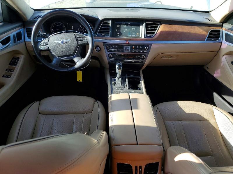 2015 Hyundai Genesis VIN KMHGN4JFXFU019226 COPART salvage auction — FRONT END, Ca - Dis/Dlr/Exp Only Clean Title, sold $15 on 2026-07-21 (photo 8)