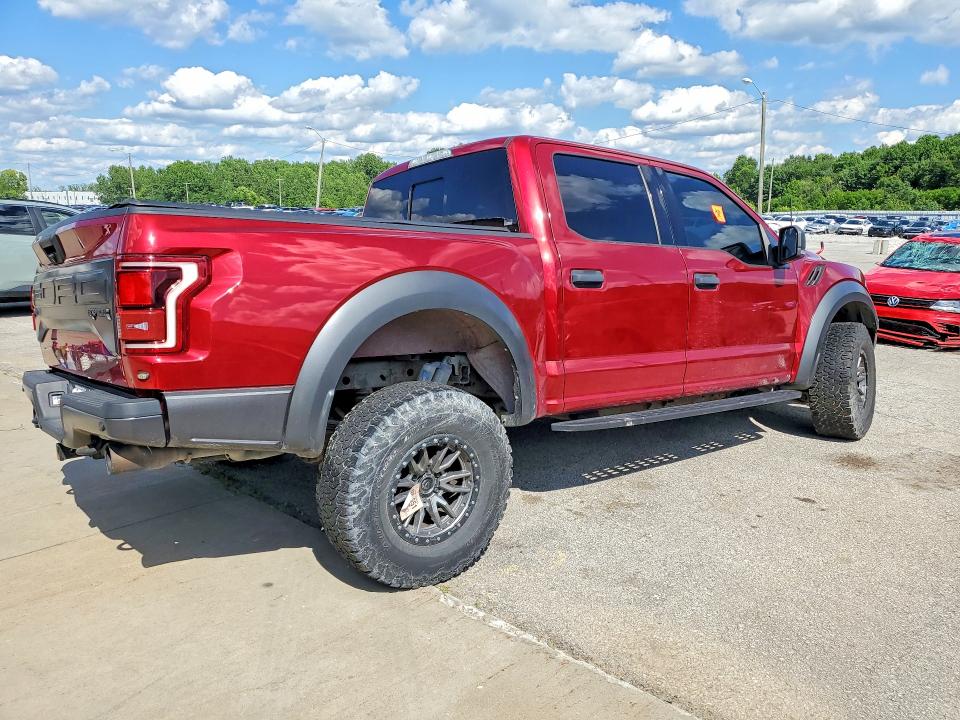 2018 Ford F-150 VIN 1FTFW1RGXJFB85431 COPART salvage auction — FRONT END, In - Certificate Of Title, sold $23,500 on 2026-07-21 (photo 3)