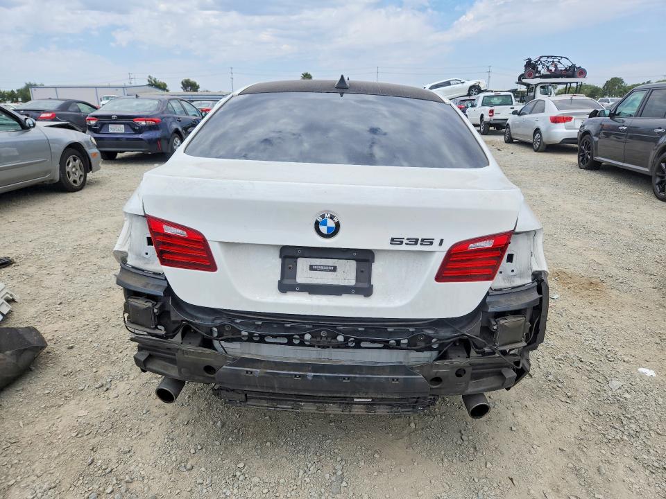 2016 BMW VIN WBA5B1C51GG129280 COPART salvage auction — REAR END, Ca - Salvage Certificate, sold $200 on 2026-07-28 (photo 6)