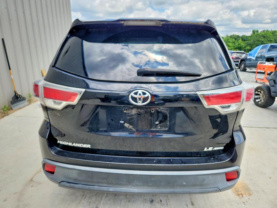 2015 Toyota VIN 5TDBKRFH4FS074256 COPART salvage auction — UNDERCARRIAGE, Ga - Cert Of Title-Salvage, sold $4,150 on 2026-07-23 (photo 6)