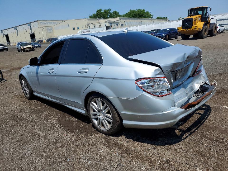 2009 Mercedes-benz C-klasse VIN WDDGF81X09F251060 COPART salvage auction — REAR END, Ct - Cert Of Title-Salvage, sold $475 on 2026-07-10 (photo 2)