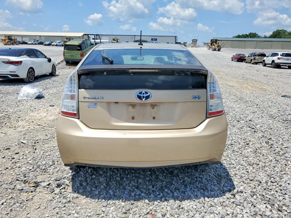 2010 Toyota Prius VIN JTDKN3DU5A1034634 COPART salvage auction — REAR END, Tn - Salvage Certificate, sold $175 on 2026-07-21 (photo 6)