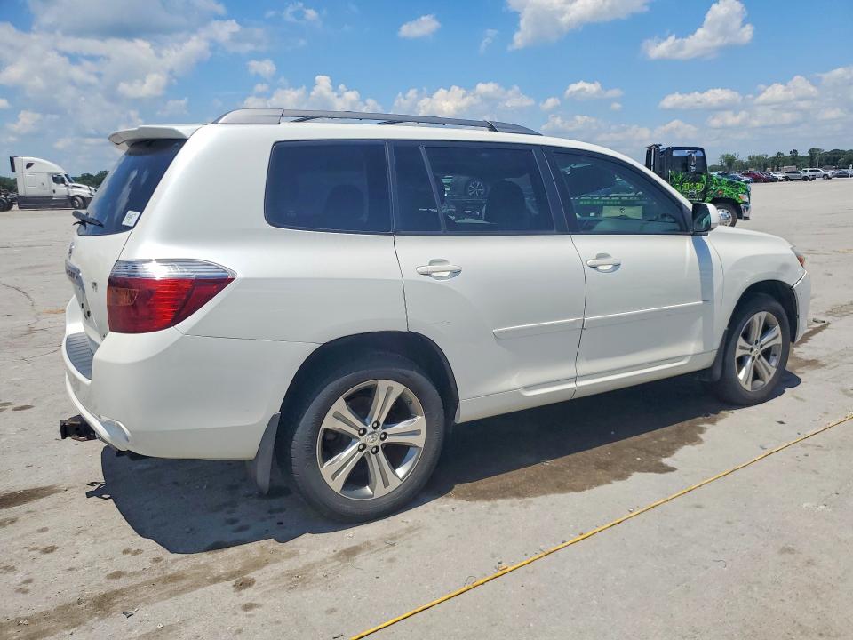 2009 Toyota Highlander VIN JTEES43A792142970 COPART salvage auction — SIDE, Tn - Salvage Certificate, sold $1,750 on 2026-07-20 (photo 3)