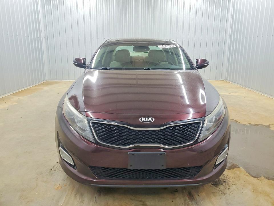 2014 Kia Optima VIN 5XXGN4A76EG336308 COPART salvage auction — NORMAL WEAR, NC - DEALER ONLY CLEAN TITLE, sold $2,750 on 2026-07-14 (photo 5)