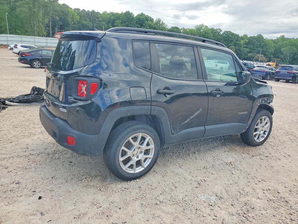 2022 Jeep Renegade VIN ZACNJDB17NPN70494 COPART salvage auction — FRONT END, Nc - Salvage Certificate Of Title, sold $1,250 on 2026-08-14 (photo 3)
