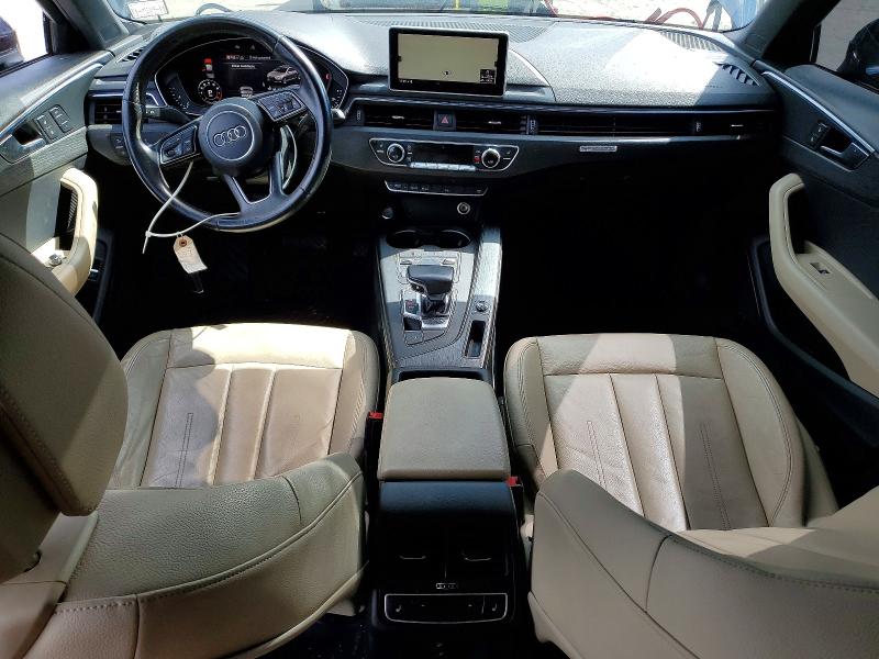 2017 Audi A4 VIN WAUENAF48HN021701 COPART salvage auction — FRONT END, Ny - Mv-907A Salvage Certificate, sold $3,400 on 2026-07-16 (photo 8)