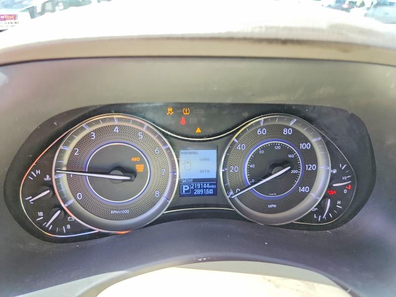 2013 Infiniti Qx56 VIN JN8AZ2NC1D9330700 COPART salvage auction — UNDERCARRIAGE, Co - Certificate Of Title, sold $925 on 2026-07-27 (photo 9)