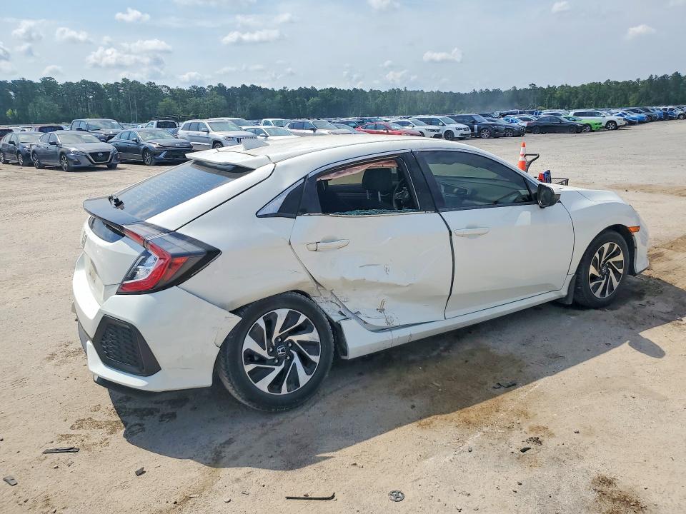 2017 Honda Civic VIN SHHFK7G21HU215709 COPART salvage auction — SIDE, Sc - Cert Of Title-Salvage, sold $3,400 on 2026-07-20 (photo 3)