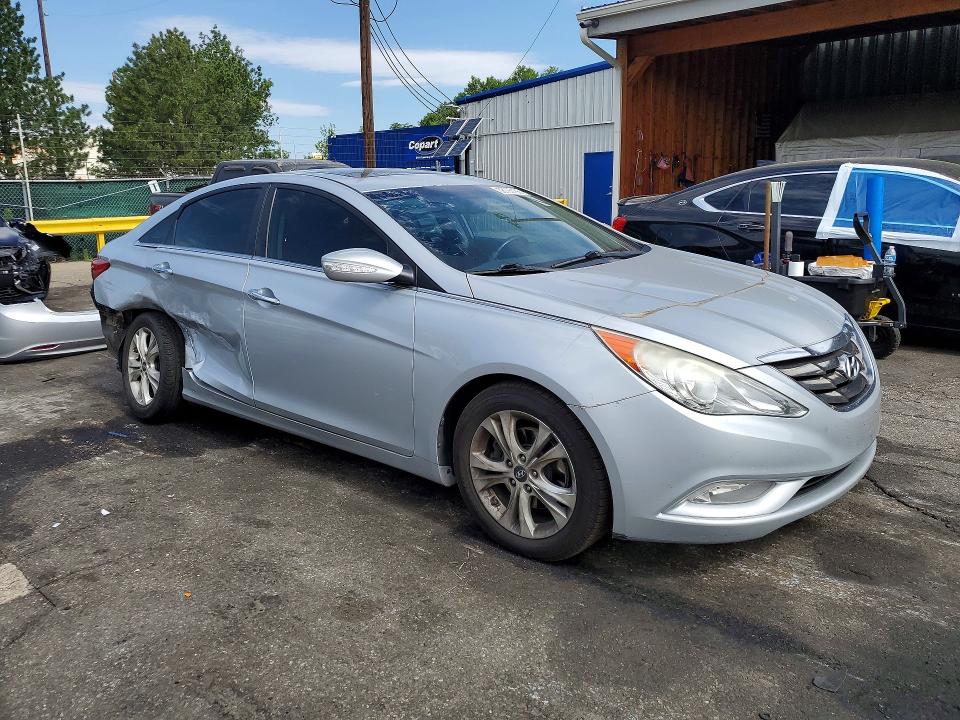 2011 Hyundai Sonata VIN 5NPEC4AC0BH004259 COPART salvage auction — SIDE, CO - SALVAGE TITLE (P), sold $575 on 2026-07-16 (photo 4)