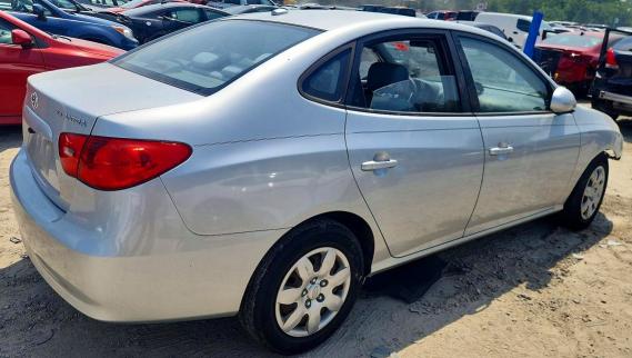 2009 Hyundai Elantra VIN KMHDU46D79U597561 COPART salvage auction — SIDE, VA - CERTIFICATE OF TITLE, sold $150 on 2026-07-14 (photo 3)