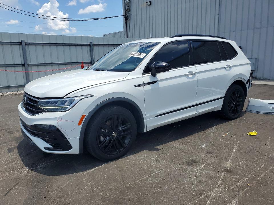 2022 Volkswagen Tiguan VIN 3VVCB7AX9NM040739 — COPART salvage auction photo